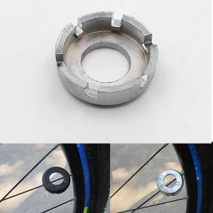 ประแจซี่ล้อจักรยานเหล็ก 6 พอร์ต 8 พอร์ต สีดำ สำหรับซ่อมและบำรุงรักษาชุดล้อ - Product Image 5