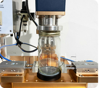 Machine d'emballage semi-automatique à tête unique à prix d'usine, machine de scellage de bouteilles en verre pour sauce tomate