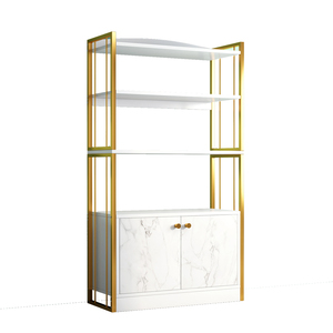 Vetrina cosmetica barbiere salone di bellezza prodotti <span class=keywords><strong>per</strong></span> la cura della pelle scaffalature - Product Image 1