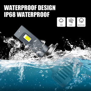 Luz LED para Auto de Alta Potencia y Bajo Costo, 30000LM, 130W, P16, 12V, Adaptativa, H1, H3, HB3, HB4, H11, H7, Faros Delanteros LED - Product Image 6