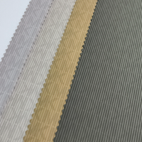 Tissu en microfibre souple de qualité textile PU avec support tricoté 300GSM, résistant à l'usure, épaisseur 0,6 mm pour vestes et manteaux