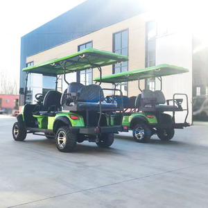 Factory Direct Sale Customized 6-Seater Electric Sightseeing Bus New Energy Golf Car with Q235B Steel and Lead-acid <b>Battery</b> - Product Image 5
