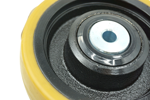 מייצב גלגלים 150X50-12 חלק למלגזה עם כדור, קיבולת עומס, מבנה פלדה - מספר חלק 0039903515 עם חלק למלגזה של לינדה - Product Image 6