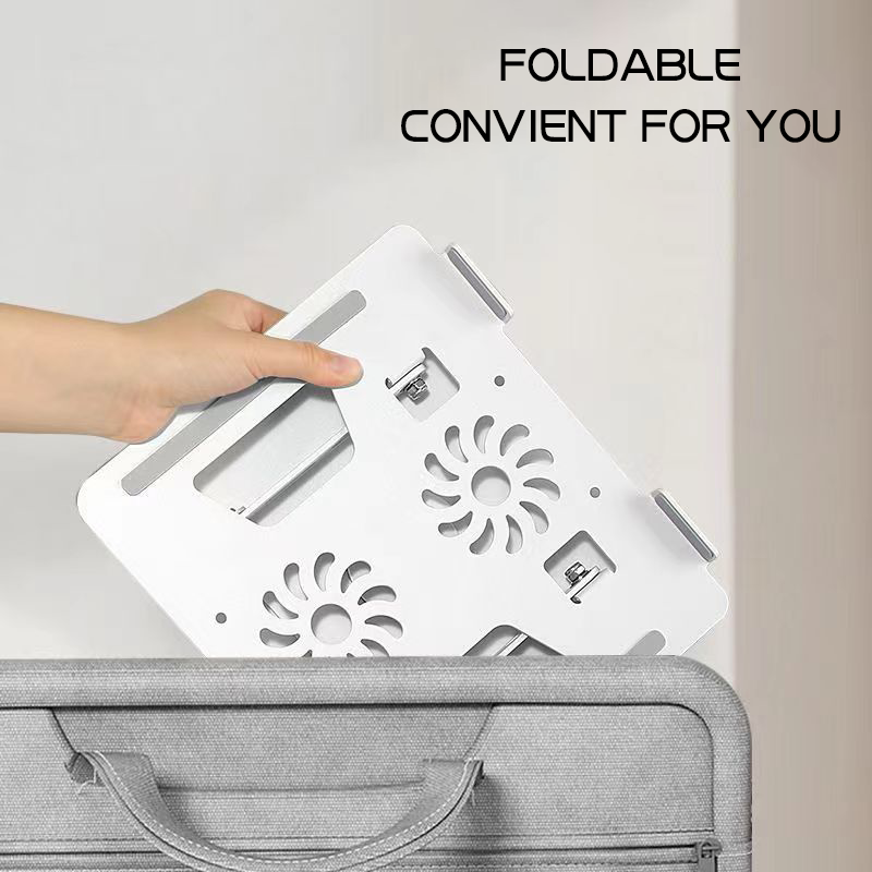 Metal 360-Degree Rotating Height Adjustable Laptop Stand - Image 5