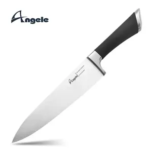 2023 ordina coltello da cuoco giapponese coltello da chef da 8 pollici coltello da cuoco con manico nero