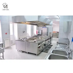 5 Star Hotel Banquet Kitchen Equipment Cafeteria Kitchen Equipment School Hospital Kitchen Electrical Equipment for Hotels