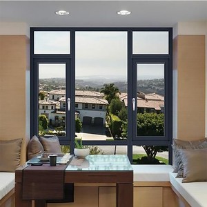 <span class=keywords><strong>Ventanas</strong></span> Modernas y Elegantes Personalizables de Piso a Techo, Insonorizadas, Resistentes a Huracanes, de Aluminio con Doble Acristalamiento - Product Image 3
