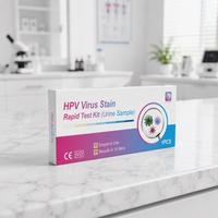 Kit de test rapide de détection du virus du VPH à partir d'échantillons urinaires – Test de dépistage du papillomavirus humain (PapV) IVD certifié CE pour usage domestique et clinique