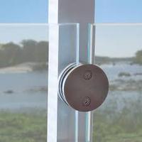 YL METAL Balustrades de haute qualité, pinces fixes, supports de verre pour escaliers