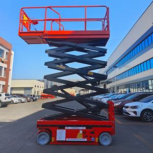 İç Mekanlar İçin Üretici Elektrikli Hidrolik 6-14m Yükseklikte Makaslı Platform - Product Image 2