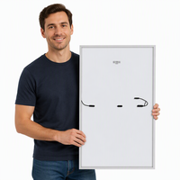 AILI 565WPERC Panneau Solaire Monocristallin à Demi-Cellules de Haute Efficacité 23,5% Grade A Certifié TUV 144 Cellules pour Système Photovoltaïque Raccordé au Réseau Domestique