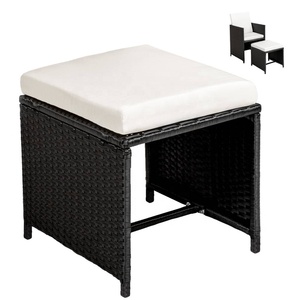 Patio Set 4 Seater Outdoor <strong>Rattan</strong> Effect <strong>Cube</strong> <strong>Garden</strong> <strong>Furniture</strong>/<strong>Cube</strong> Table RLF-17D-008 - Product Image 5
