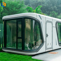 Maison en conteneur préfabriquée Villa d'hôtel capsule avec expédition mobile Chambre à coucher minuscule sous forme préfabriquée