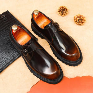 Zapatos Casuales Retro de Otoño para Hombre, DSYX, de Cuero Genuino, Transpirables, Ligeros, con Diseño de Ladrillo Tallado, Estilo Vintage, Venta al Por Mayor - Product Image 1