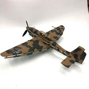 1/72 allemand WWII <span class=keywords><strong>JU87</strong></span> Stuka bombardier de plongée modèle d'avion moulé sous pression en métal à collectionner nouveauté pour la décoration de la maison - Product Image 2