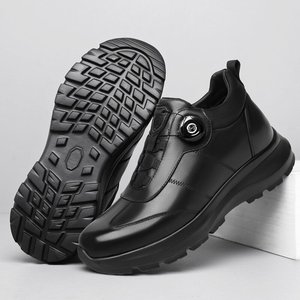 Zapatos de Vestir para Hombre, de Cuero Genuino, Oxford, Formales de Negocios, con Cordones, Transpirables, Cómodos, con Suela Suave, Estilo Clásico para Oficina y Bodas - Product Image 3