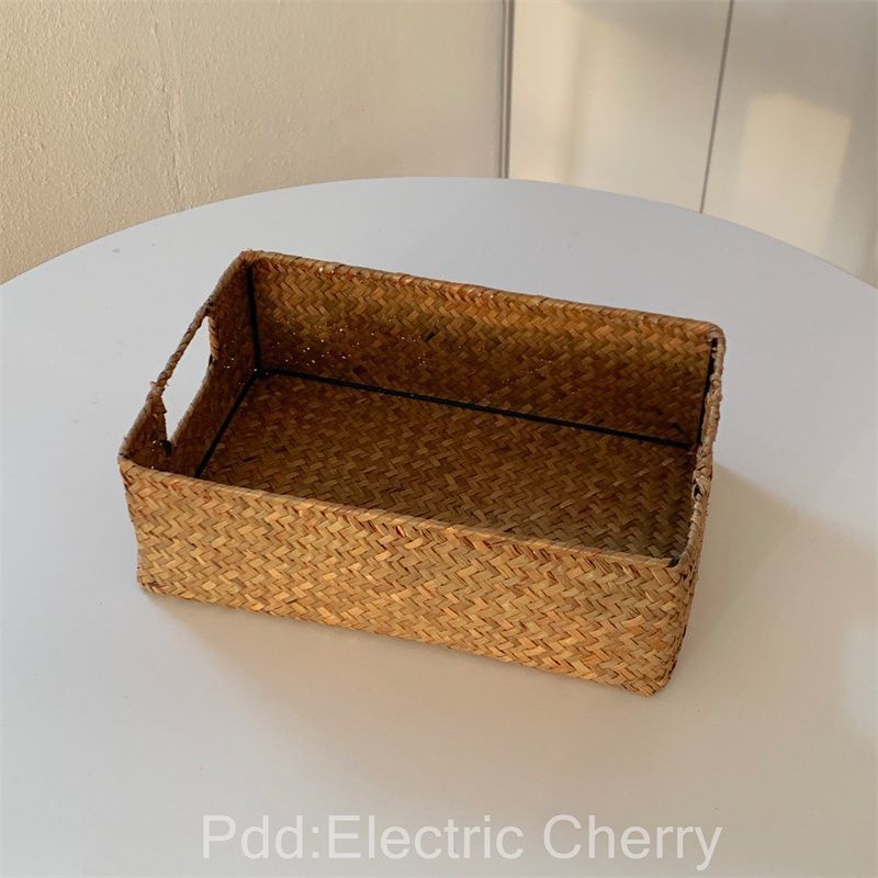 Small size [Retro rattan handbag]
