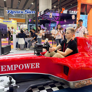 Cockpit de Simulateur de Course Renixsim F1 Arena Rig de <span class=keywords><strong>SimRacing</strong></span> à Mouvement pour Parc de Divertissement Commercial et Formation Clé en Main - Product Image 3