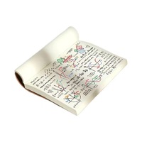 Cuaderno de Regalo Retro de Papel Kraft Simple, A6, con Páginas Rayadas Horizontales, Cuaderno Grueso con Páginas en Blanco para Estudiantes