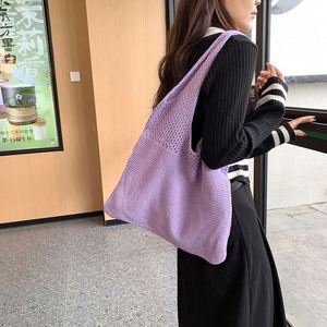 Free Sample Mipurela Custom Handmade Knitted Vintage Large Capacity <b>Hobo</b> <b>Bag</b> Women Shoulder <b>Crossbody</b> High Quality Crochet <b>Bag</b> - Product Image 6