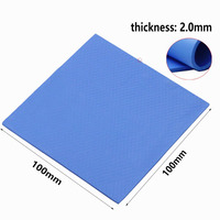 KUAYUE 1.5W/mk Pads thermiques isolants pour ordinateur portable, GPU, carte vidéo VGA, processeur, haute conductivité