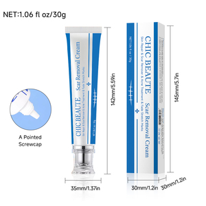 Gel Réparateur Rapide pour Cicatrices d'Acné et Vergetures, Crème Anti-Vergetures et Cicatrices pour le Corps et le Visage, Effet Raffermissant Post-Abdominoplastie - Product Image 6