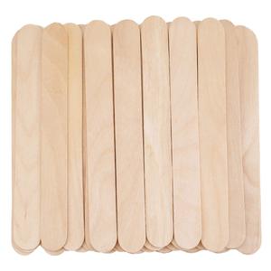 50 pz/lotto di cera <span class=keywords><strong>ceretta</strong></span> in legno spatola abbassalingua usa e getta bastoncini di bambù 6 pollici bastone di cera di bellezza strumento di salute - Product Image 6