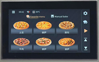 Placa de Control de Temperatura con Pantalla Táctil Capacitiva de 7 Pulgadas, Controlador de Horno Rápido, Placa de Circuito Inteligente Comercial para Hornear MK6L60