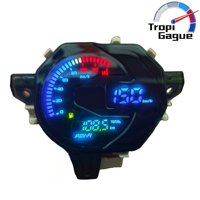 Untuk Honda Beat Fi V2 2016-2019 Speedometer LED Digital Versi Ungu Tachometer Digital LED