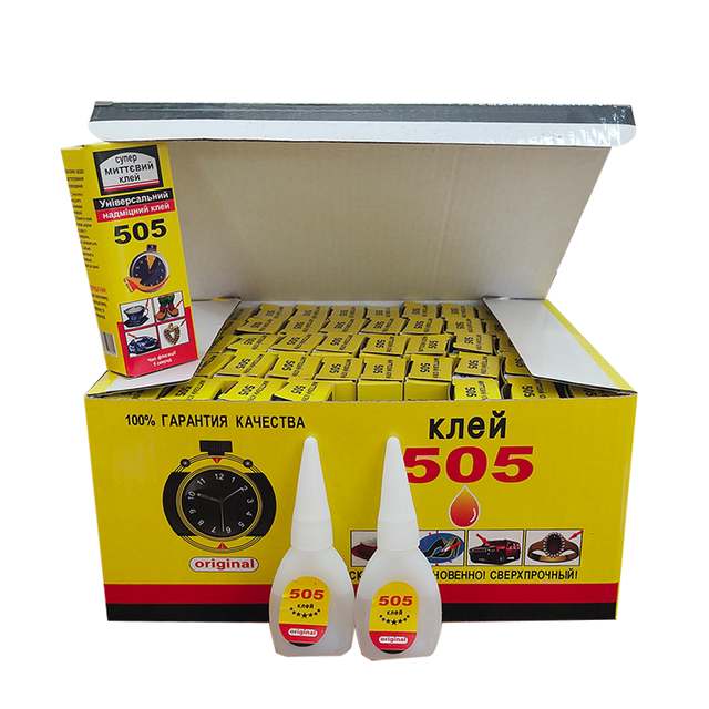 Instant Super Glue 505 101 Flexible Adhesive  Glue