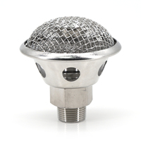 Buse à mousse en acier inoxydable à aspiration PT-15, buse à mousse ouverte/fermée pour systèmes mousse-eau, tête de sprinkler incendie