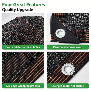 <span class=keywords><strong>Voile</strong></span> <span class=keywords><strong>d</strong></span>'<span class=keywords><strong>ombrage</strong></span> tissée en tricot warp en HDPE avec protection UV <span class=keywords><strong>3</strong></span>, protection solaire 50%-95% pour voiture, cour, jardin, terrasse - Product Image 4