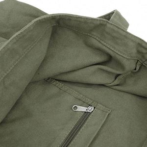 Bolsa de Mano de Lona de Algodón de 16 oz, Gran Capacidad, con Bolsillo Interior, Doble Uso, para Estudiantes, Viajes, Compras, Bolsa de Hombro - Product Image 2
