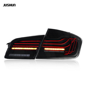 Feux arrière LED Jushun pour BMW Série 5 F10, feux de jour dynamiques RGB flottants, ensemble de feux arrière 12V pour voiture - Product Image 1