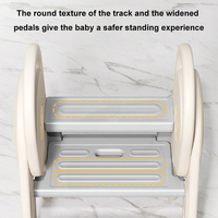 Tabouret d'apprentissage pour enfants en plastique, marchepied pour toilettes, marchepied pour exercices, usage domestique, 18 pouces, plusieurs hauteurs, pliable, tabouret en plastique pour enfants