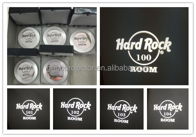 LED projecteur gobo zoom, LED gobo, monogramme gobos
