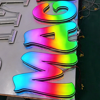 Lettres néon lumineuses 3D personnalisées, imprimées en 3D, étanches, avec transformateur, pour la publicité, les maisons, les bureaux, les bâtiments, les mariages