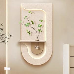 Lámpara de Pared LED de Arte para Sala de Estar y Restaurante, Decoración Moderna Nórdica 3D para el Hogar, Personalización de Fábrica, Piedra Arenisca UV - Product Image 1