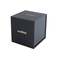 Rechteckige Karton-Parfümgeschenkbox, Individuell Anpassbar, Hellviolett, Magnetverschluss, UV-Beschichtung, Schwammeinlage, Prägung, 10ml Verpackung, Geringe Mindestbestellmenge