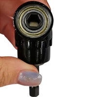 PEX 105 degrés 1/4 tige hexagonale embout magnétique tournevis d'extension d'angle accessoire pour outil électrique en acier