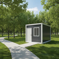 Bâtiment modulaire de dortoir et de bureau JiaRun de 20 pieds, maison conteneur détachable avec panneaux sandwich et construction en acier préfabriquée