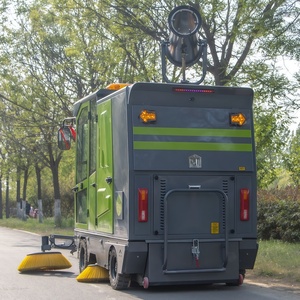 รถกวาดถนนไฟฟ้ารถกวาดถนนรถล้างและกวาดถนน - Product Image 6