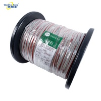 Cable Plano Personalizado de 28AWG 300V con Aislamiento de PVC, Conductor de Cobre Trenzado al 99.9%, Clasificación UL2651 -40C +105C