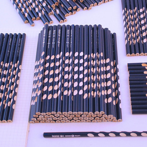 Lápices Hb perforados, 30 piezas por paquete, agarre triangular de madera para uso escolar y de oficina - Product Image 4