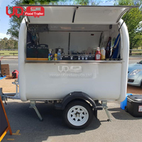 Camion remorque cône de neige personnalisé chariot à crème glacée Hot Dog cuisine mobile jus de fruits café van remorques de nourriture entièrement équipée pour les états-unis