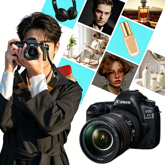 Sales Driven Photography AMZ Listing Design E-commerce Photo Video Editing 4K Ad SP EB ET TT Global Selling Solution Custom Logo