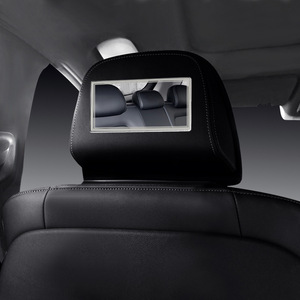 Espejo de Vanidad para Visera de Coche de Acero Inoxidable, Rectangular, Adhesivo, Irrompible, de Alta Definición, Espejo de Maquillaje Decorativo para Interiores - Product Image 2