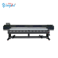Impresora Automática de Alta Velocidad de 3.2m con Dos Cabezales I3200, Tinta Eco Solvente para Sublimación, Impresión de Pancartas Flexibles, 1 Año de Garantía