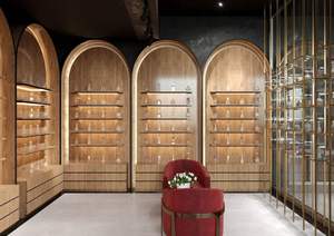 Muebles de Madera de Alta Gama para Tiendas de Perfumes y Vitrinas de Exhibición de Cosméticos |   Fábrica de Diseño y Equipamiento de Tiendas de Belleza Llave en Mano - Product Image 3
