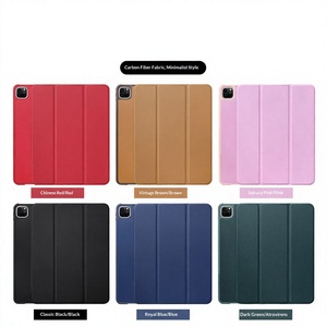 เคสไอแพด 9 2021 แบบพับสามตอน ช่องใส่ดินสอแม่เหล็ก เคสกาแล็กซี่แท็บเอ 8 แบบเต็มตัว ป้องกันการกระแทก หนัง PU - Product Image 1